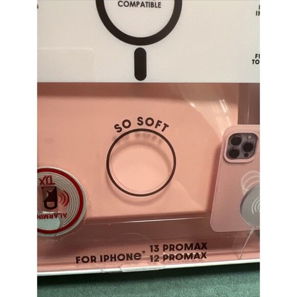 Forever Sundays iphone 13/12 Pro Max So Soft Case Peach MagSafe Compatible New - Picture 3 of 5
